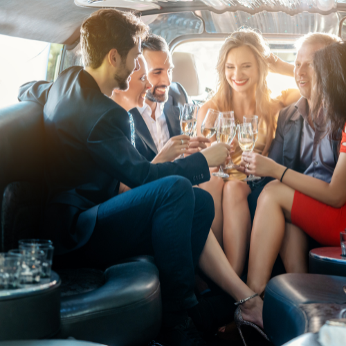 Corporate events limo hire Johannesburg