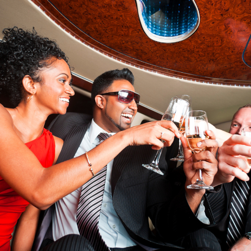 Hens and bucks nights limo hire Johannesburg